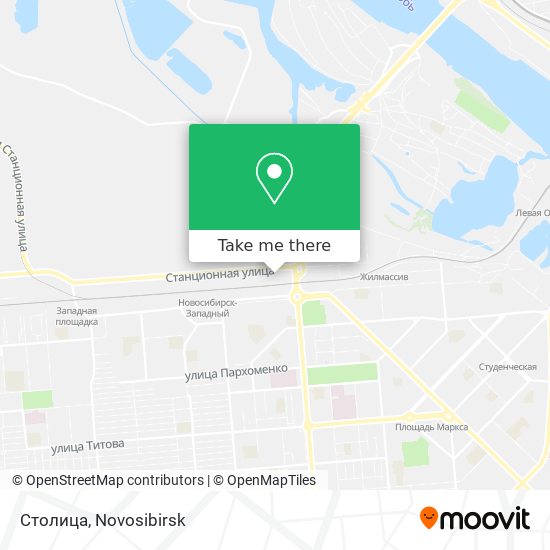 Столица map