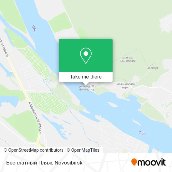 Бесплатный Пляж map