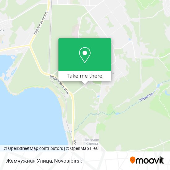 Жемчужная Улица map