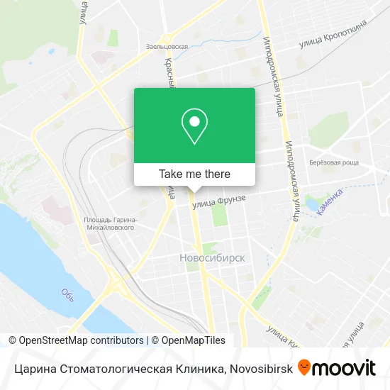 Царина Стоматологическая Клиника map