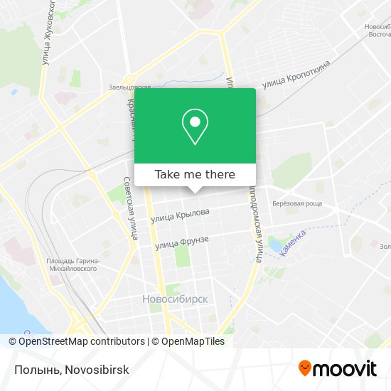 Полынь map