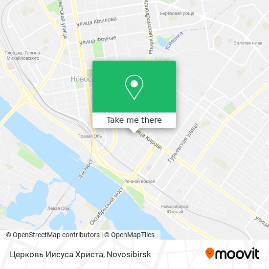Церковь Иисуса Христа map