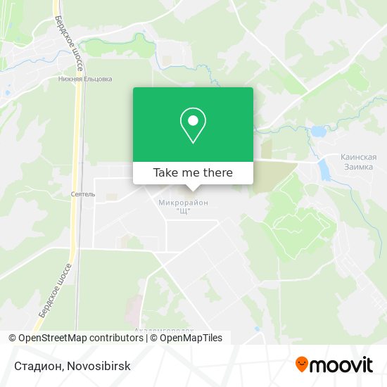 Стадион map