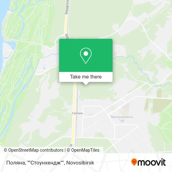 Поляна, ""Стоунхендж"" map