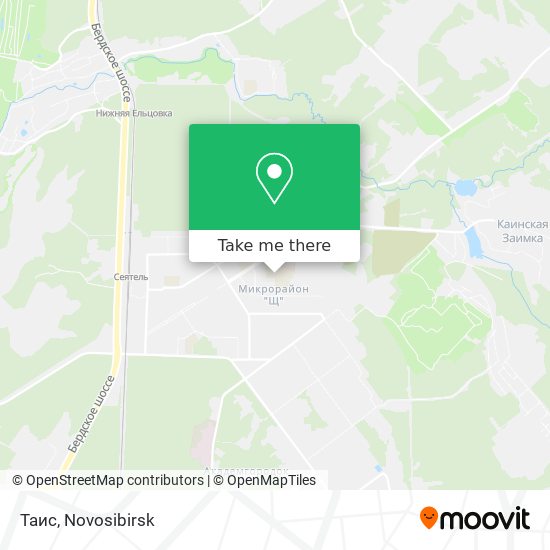 Таис map