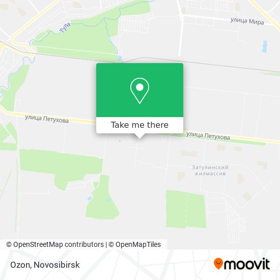 Ozon map