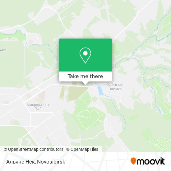 Альянс Нск map