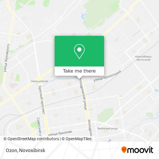 Ozon map