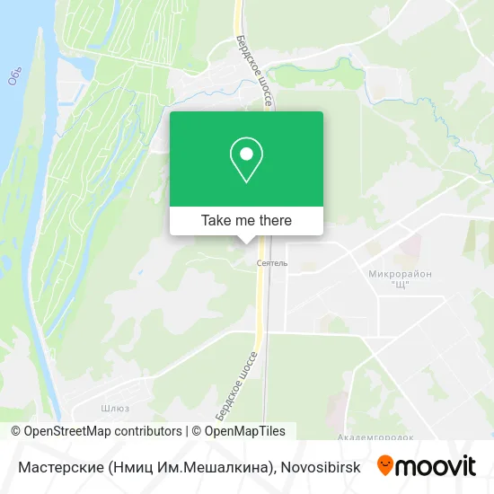 Мастерские (Нмиц Им.Мешалкина) map