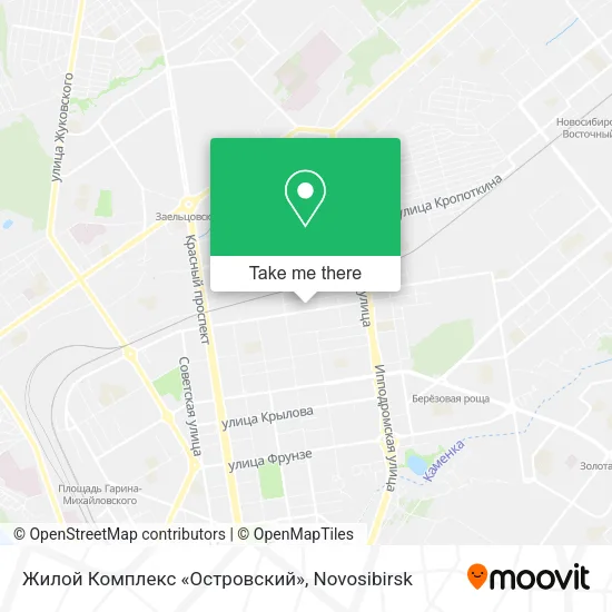 Жилой Комплекс «Островский» map
