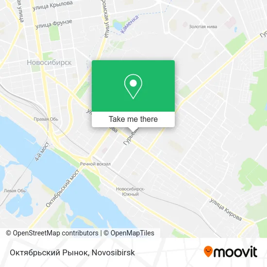 Октябрьский Рынок map