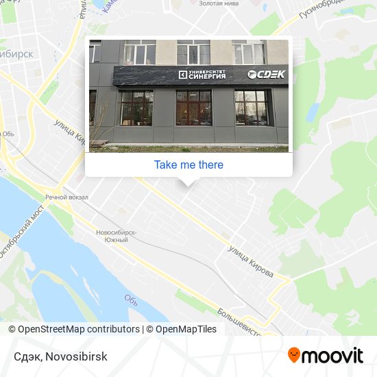 Сдэк map