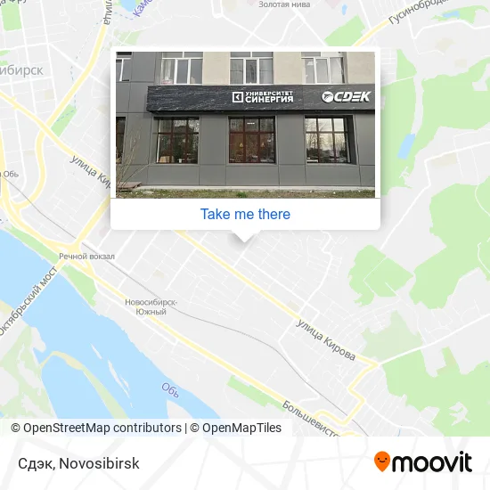 Сдэк map