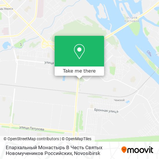 Епархальный Монастырь В Честь Святых Новомучеников Российских map