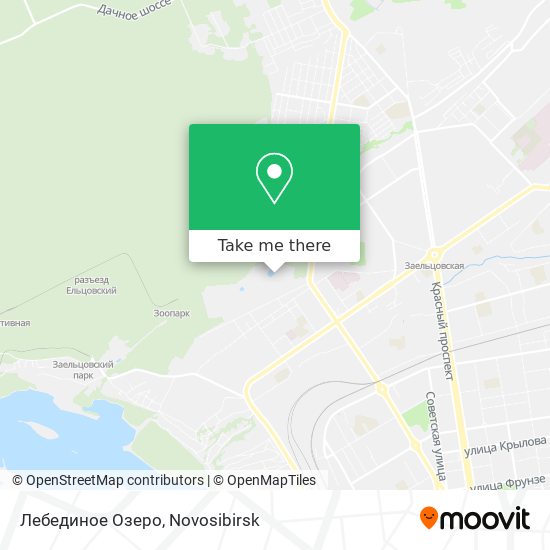 Лебединое Озеро map