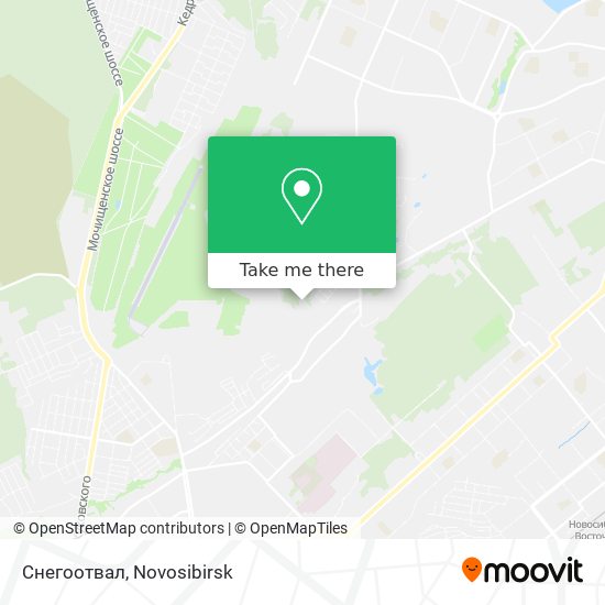 Снегоотвал map