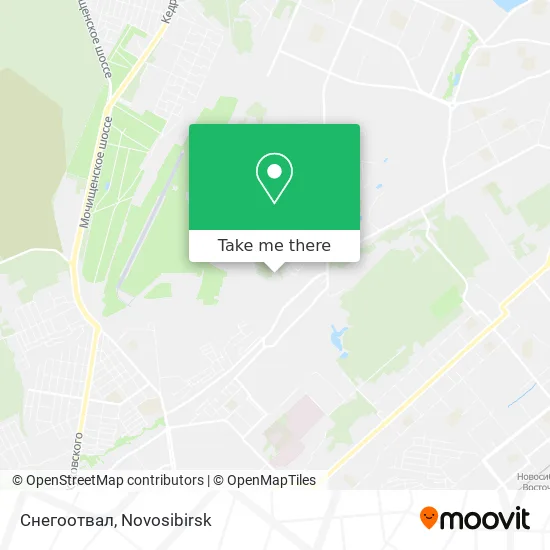 Снегоотвал map