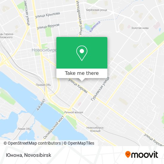 Юнона map