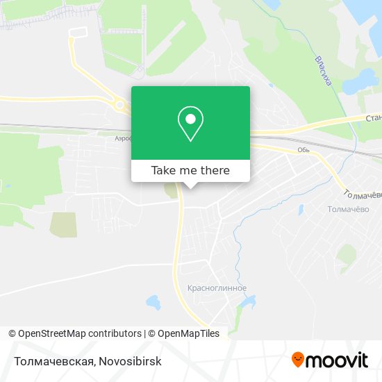 Толмачевская map