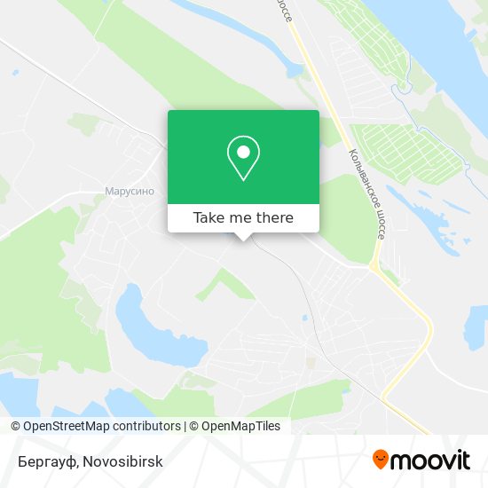 Бергауф map