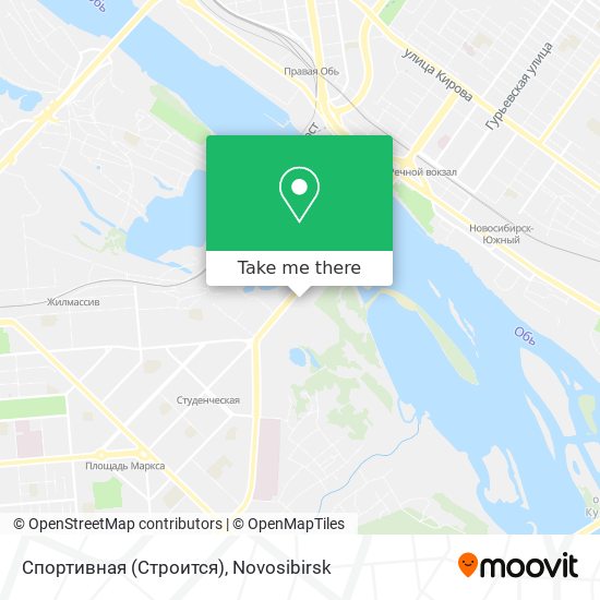 Спортивная (Строится) map