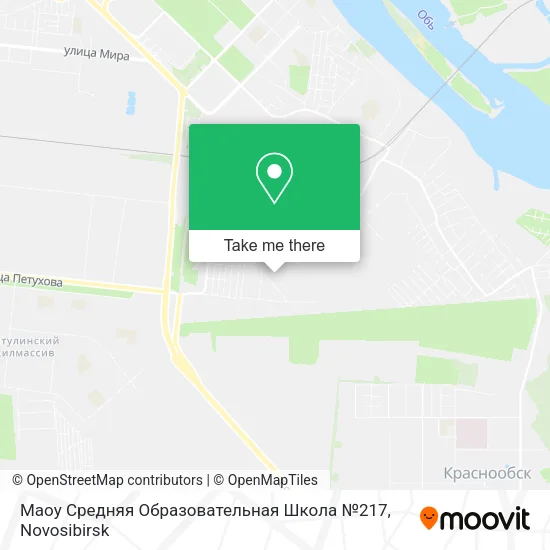 Маоу Средняя Образовательная Школа №217 map