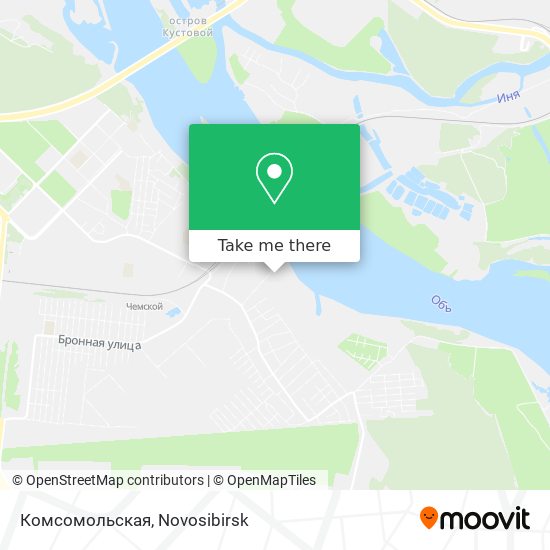 Комсомольская map