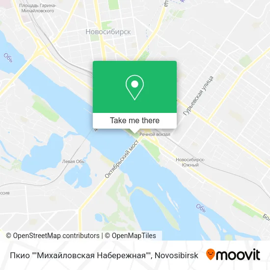 Пкио ""Михайловская Набережная"" map