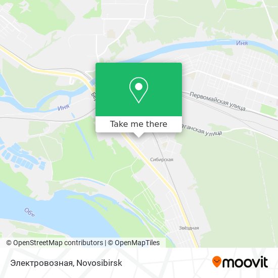 Электровозная map