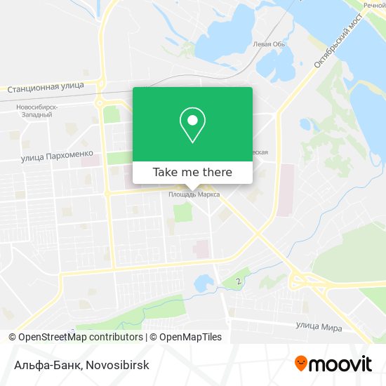 Альфа-Банк map