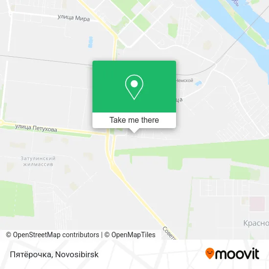 Пятёрочка map