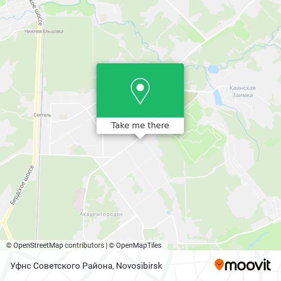 Уфнс Советского Района map