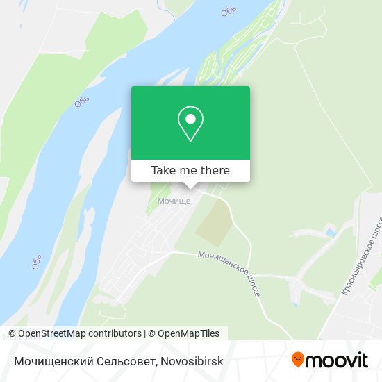 Мочищенский Сельсовет map
