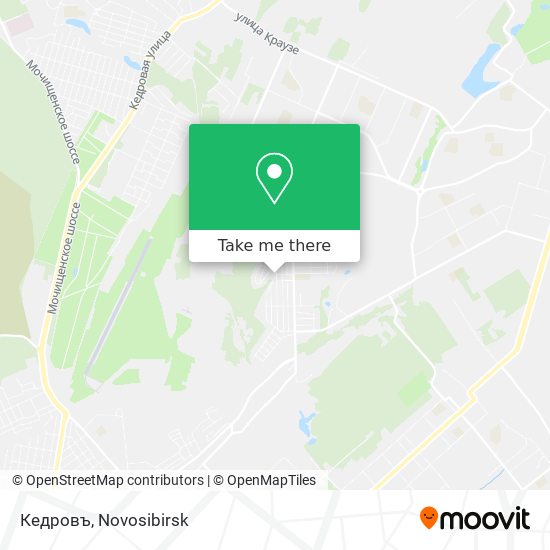 Кедровъ map