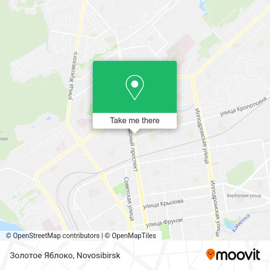Золотое Яблоко map