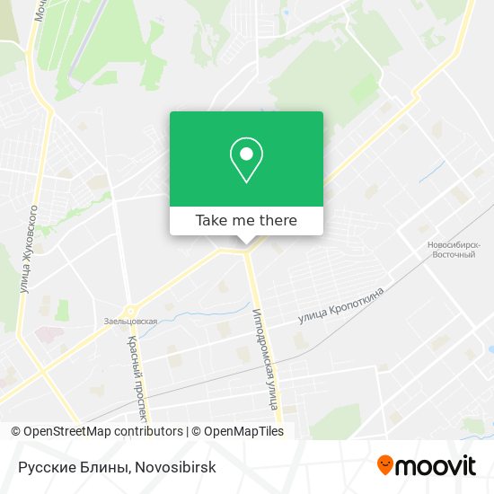 Русские Блины map