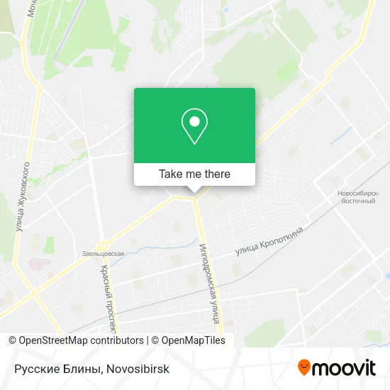 Русские Блины map