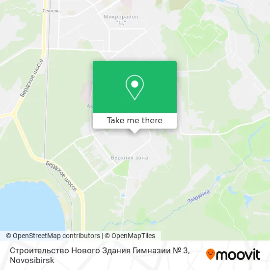 Cтроительство Нового Здания Гимназии № 3 map