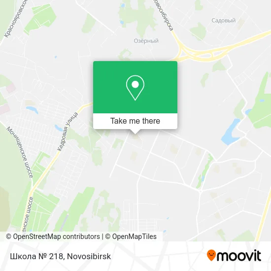 Школа № 218 map