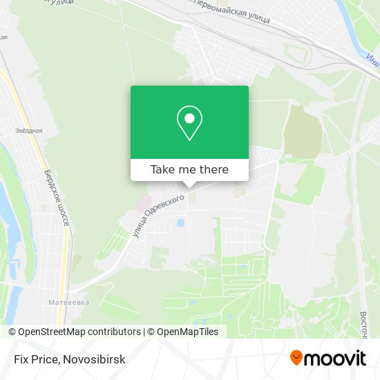 Fix Price map