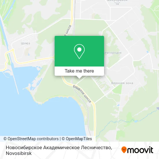 Новосибирское Академическое Лесничество map