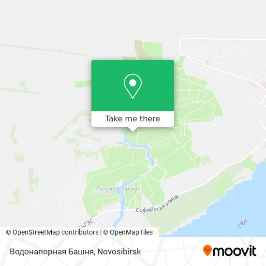 Водонапорная Башня map