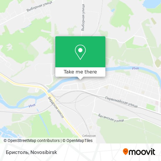 Бристоль map