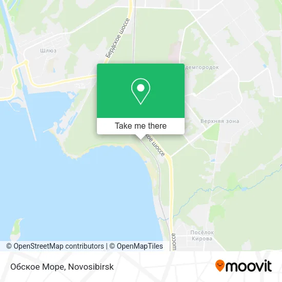 Обское Море map