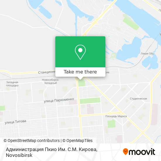 Администрация Пкио Им. С.М. Кирова map