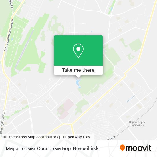 Мира Термы. Сосновый Бор map