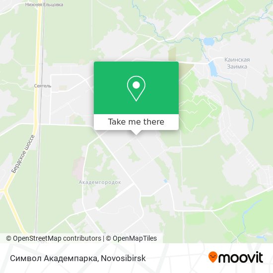 Символ Академпарка map