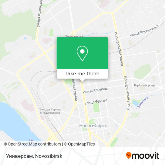 Универсам map