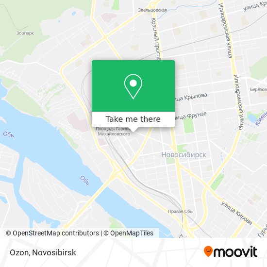 Ozon map