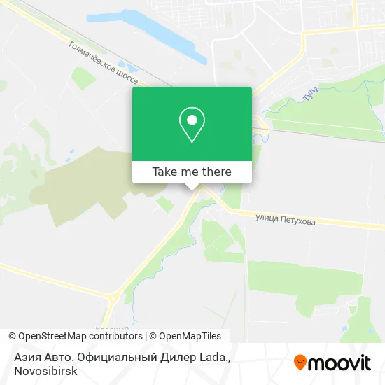 Азия Авто. Официальный Дилер Lada. map